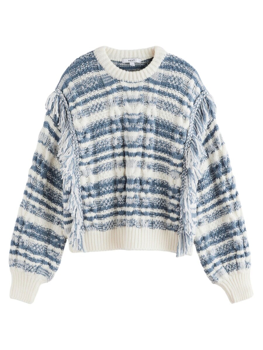

Тонкий вязаный свитер Next Sweater, синий