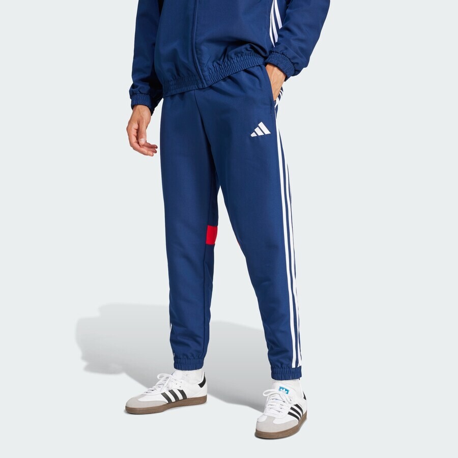 Спортивные штаны ADIDAS PERFORMANCE Tapered Workout Pants Tiro 25 Essentials, темно-синий — фото 2