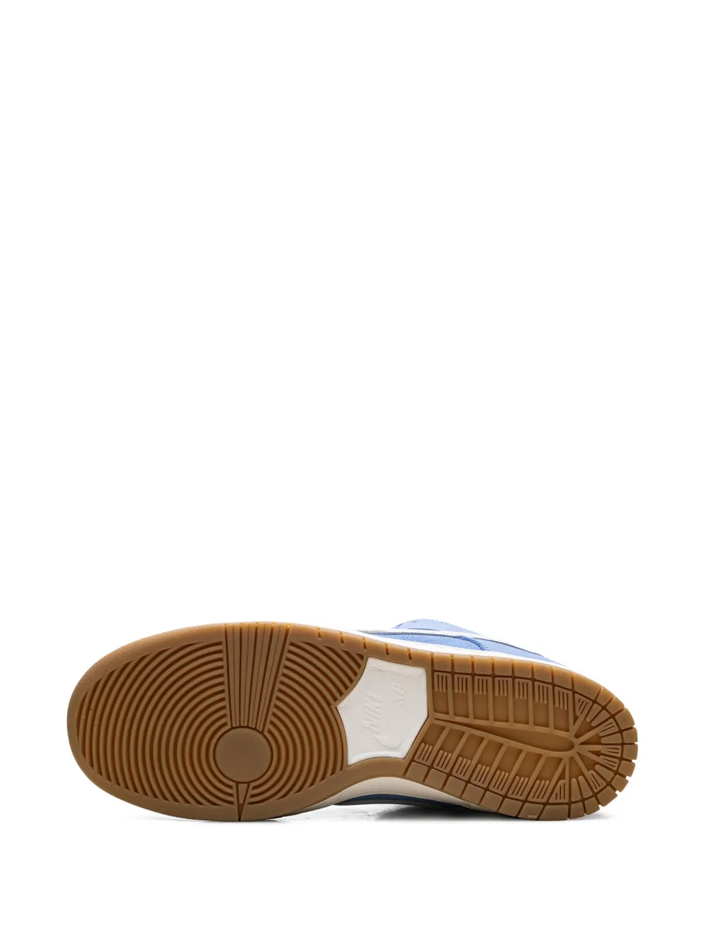 Кроссовки SB Dunk Low Pro University Blue/Gum Nike, синий — фото 4