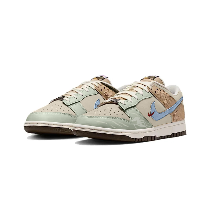 Dunk Celadon Glaze Cloud Pattern, Premium Feel CNY Horse Year Limited, свежий, дизайн эстетичный, устойчивый к истиранию Nike, celadon glaze cloud pattern — фото 4