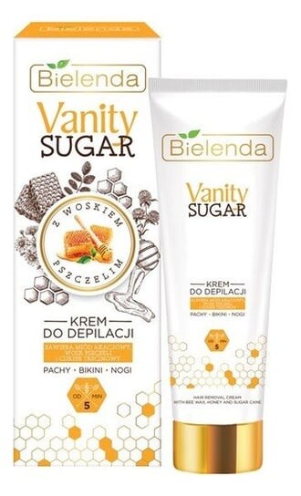 

Сахарный крем для депиляции - бикини, подмышки, ноги 100мл Bielenda Vanity Sugar
