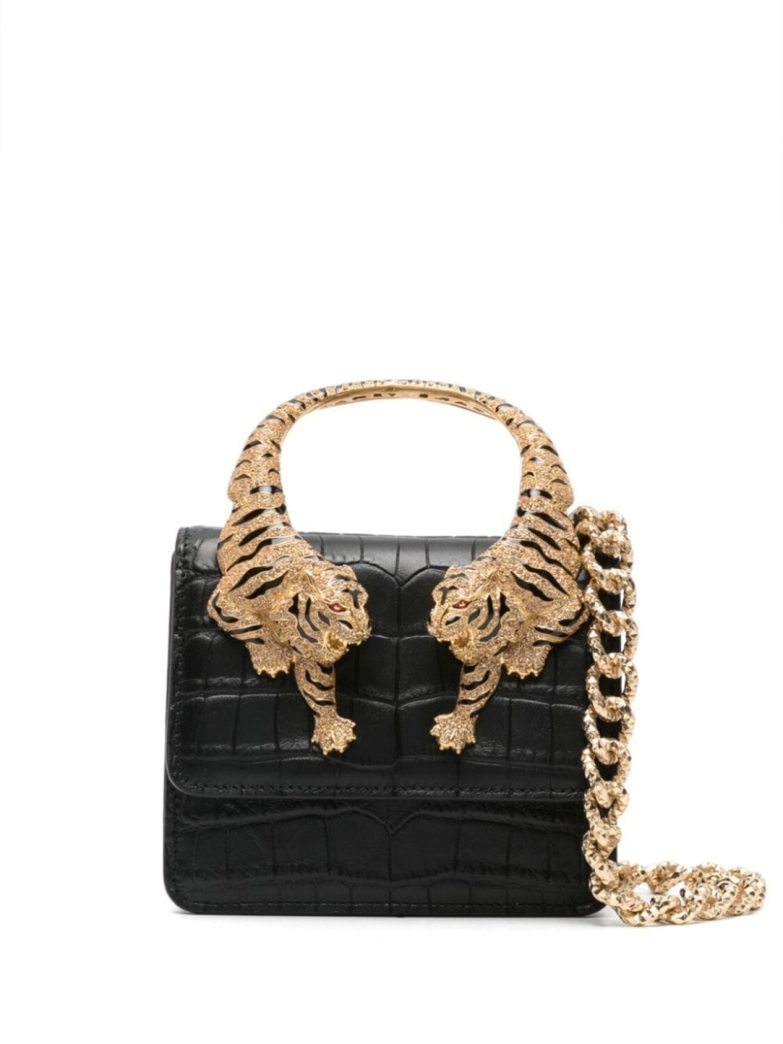 

Roberto Cavalli мини-сумка Roar, черный