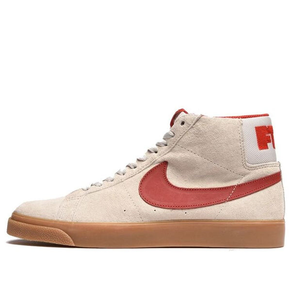 

Кроссовки sb blazer zoom mid qs Nike, серый