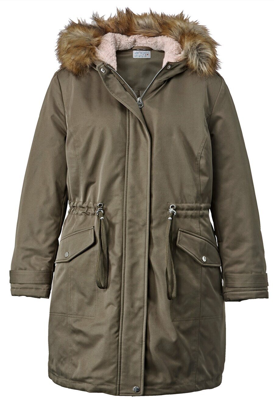 

Парка Angel of Style Between-Seasons Parka, цвет muddy colored