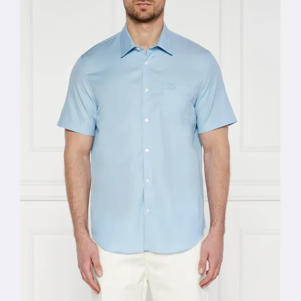 

Рубашка стандартного кроя Lacoste, синий