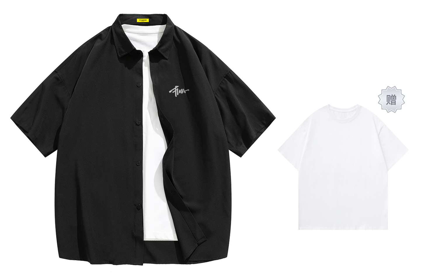 

Футболка унисекс FUERZA, темно-синяя (с белой буквой T)