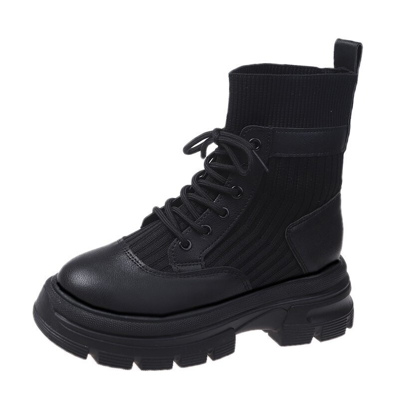 

Ботинки Martin Boot женские Abcfjg, черный