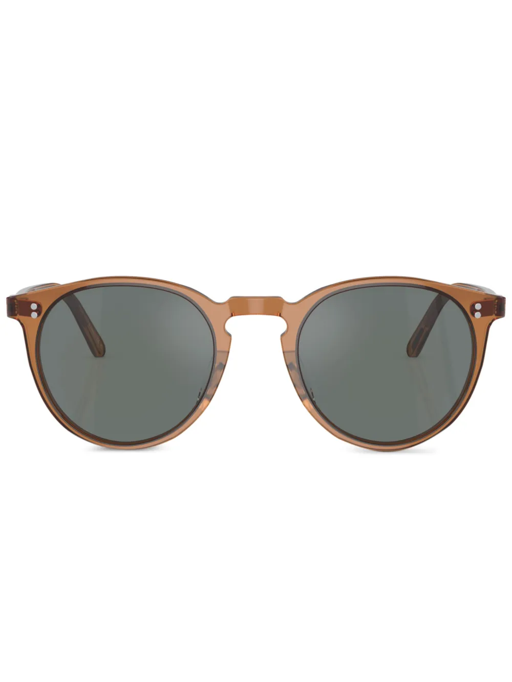

Солнцезащитные очки O'Malley Sun в оправе панто Oliver Peoples, коричневый