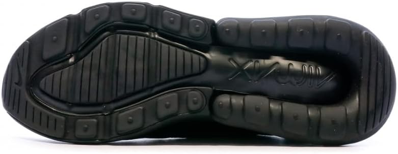 Детские кроссовки Nike Air Max 270, Black/Black/Total Orange — фото 3