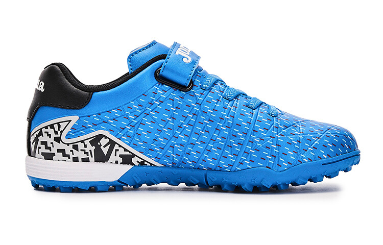 Детские футбольные бутсы Kids Low-top Blue/Black Joma — фото 2