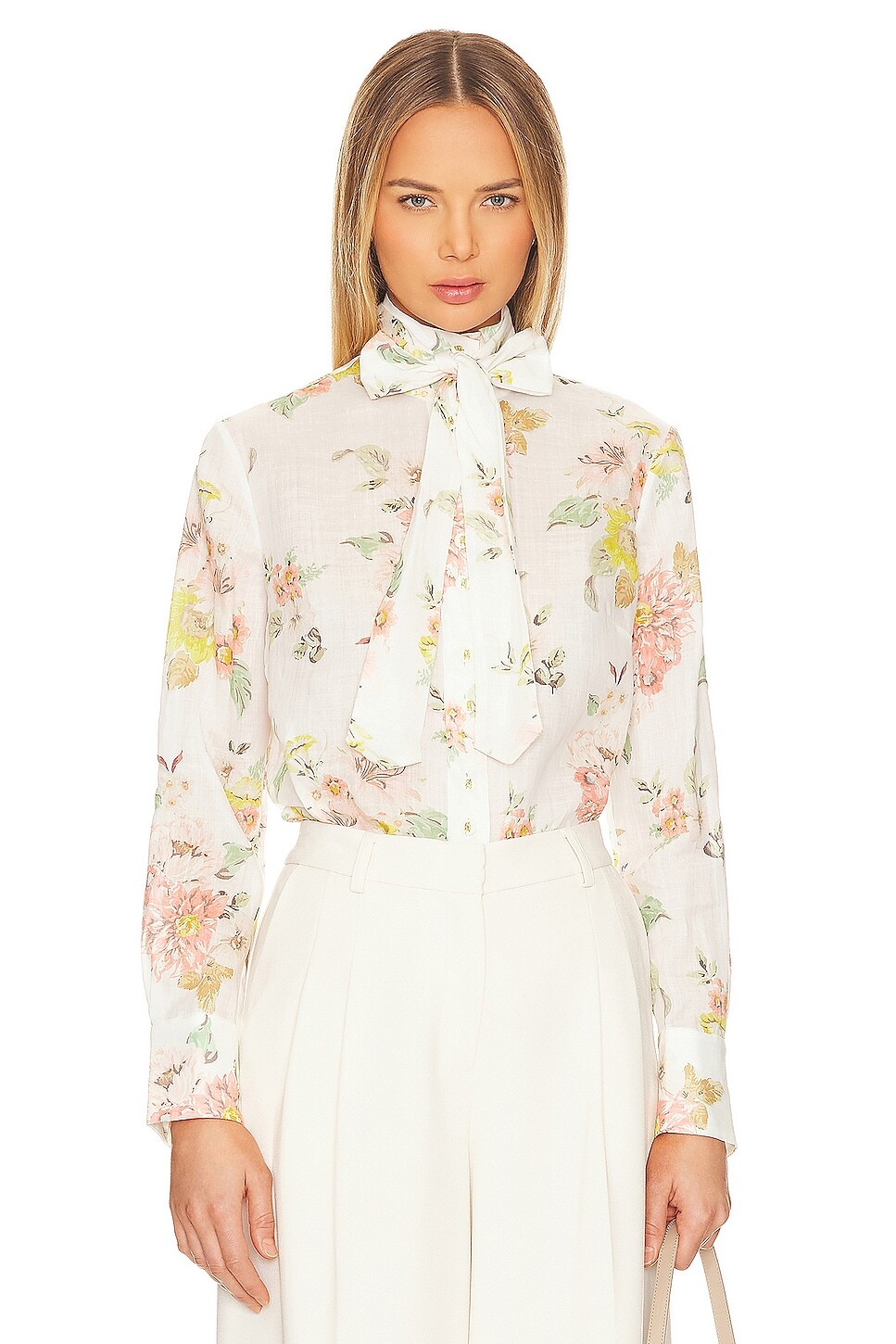 

Блузка Zimmermann Blouse, цвет Coral Floral