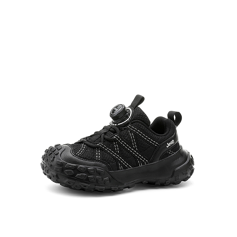 Jeep Explorer 20 Slip Resistant, Abrasion Resistant, Lightweight Cushioning низкие кроссовки для бега черные детские — фото 3
