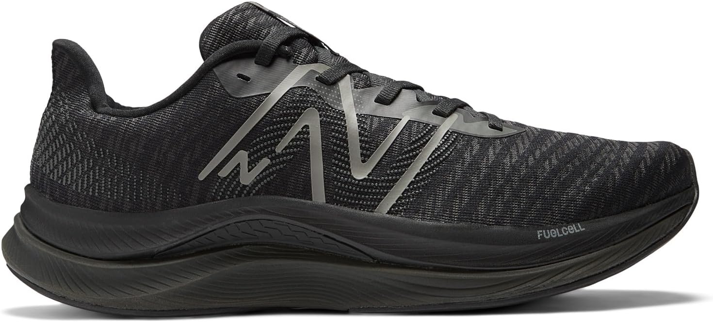 Мужские кроссовки New Balance FuelCell 796 V4 для твердого корта, черный/серый — фото 2