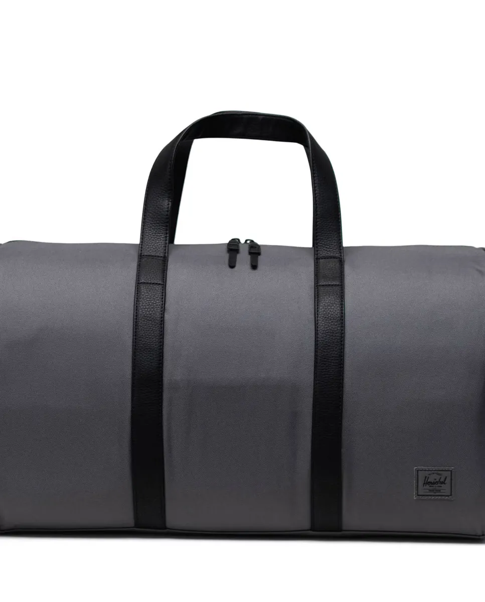 

Мужская дорожная сумка 46 л из серой экологически чистой ткани на молнии Herschel, серый