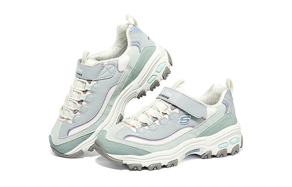 Кроссовки d'lites 'light blue white' Skechers, голубой — фото 4