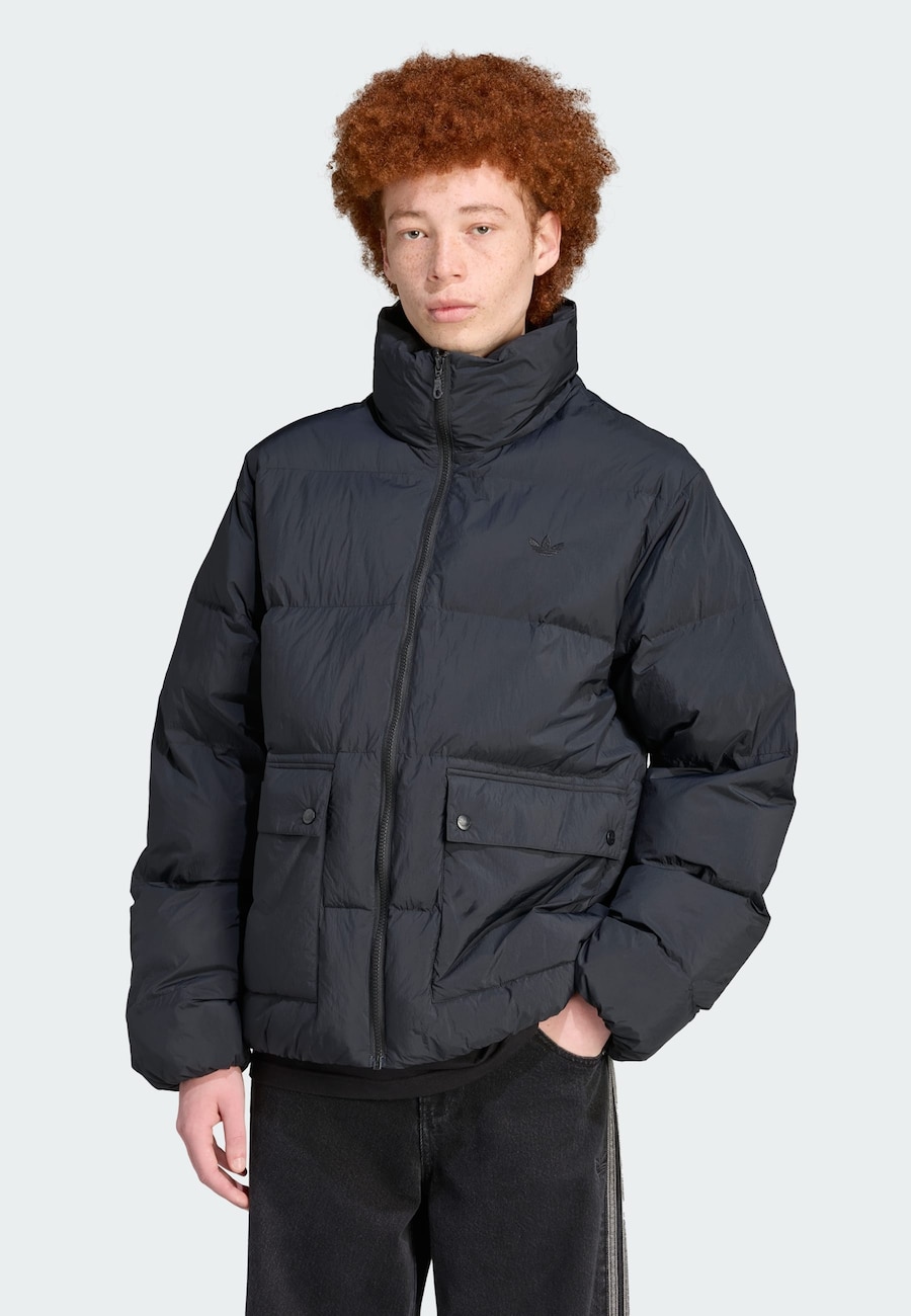 Куртка межсезонная ADIDAS ORIGINALS Synthetic Down, черный — фото 2