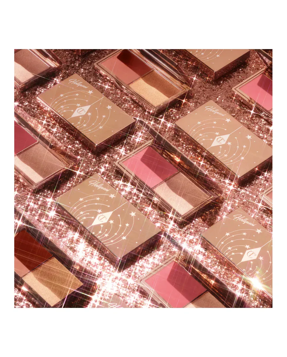 Палетка Hollywood Blush & Glow Charlotte Tilbury, Medium/Dark — фото 3