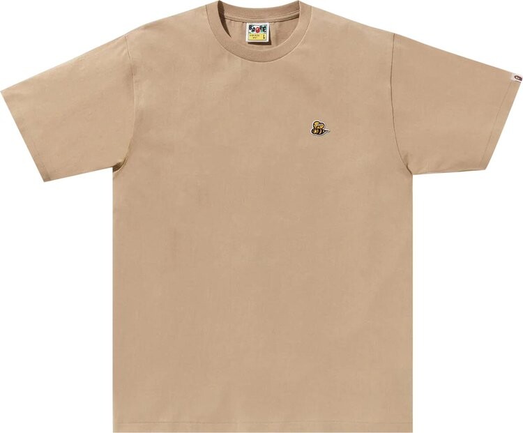 

Футболка BAPE Bee One Point 'Beige', загар