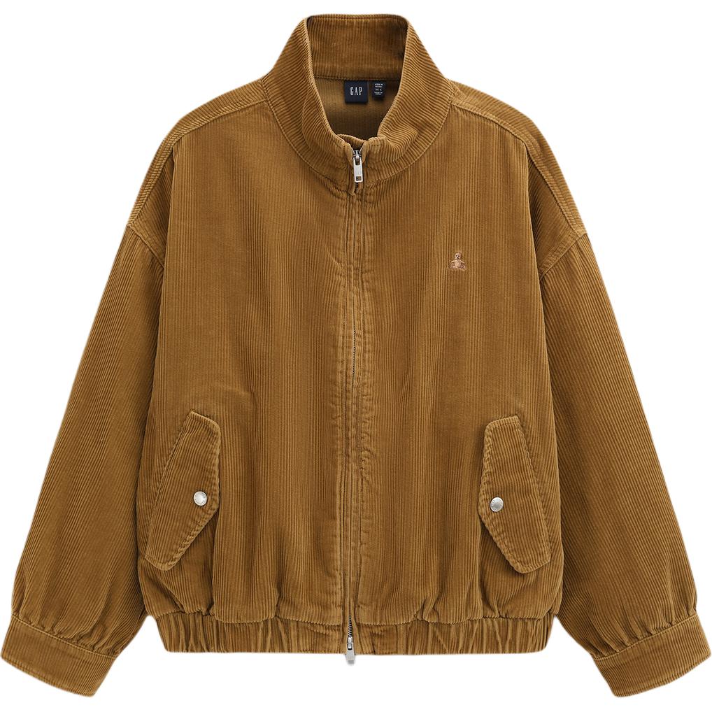 

GAP Коричнево-желтое женское пальто, Brown Yellow