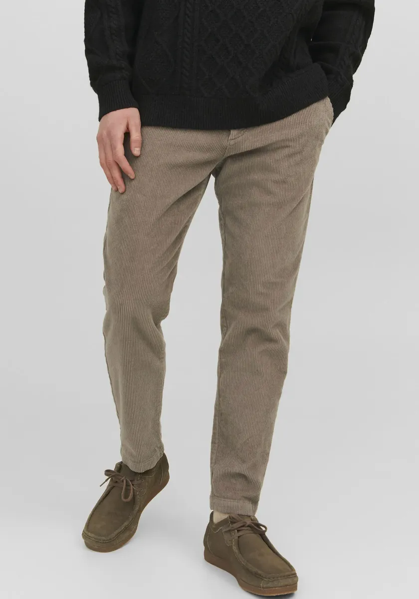 

Вельветовые брюки Jack & Jones "JPSTACE JJHARVEY CORDUROY CHINO LC SN", цвет Fungi