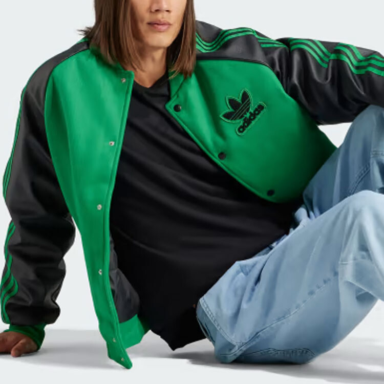 Adidas Originals Мужская бейсбольная майка, цвет Green — фото 4