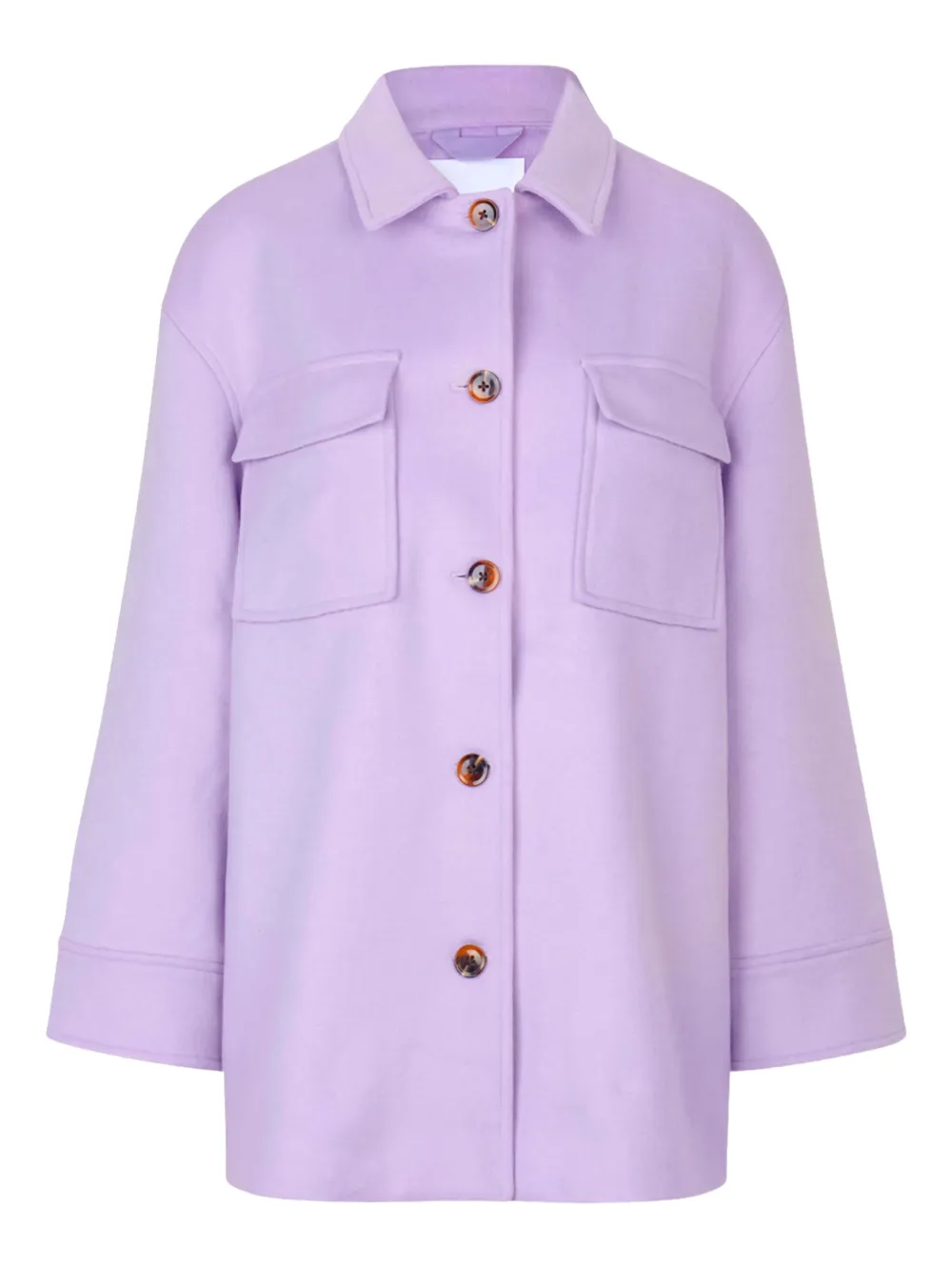 

Пальто Dione Samsoe Samsoe, фиолетовый