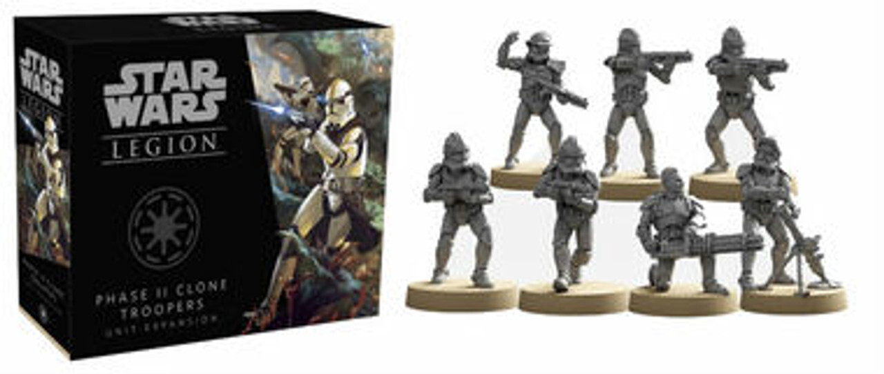 

Миниатюра Star Wars: Legion - Phase II Clone Troopers Unit Expansion