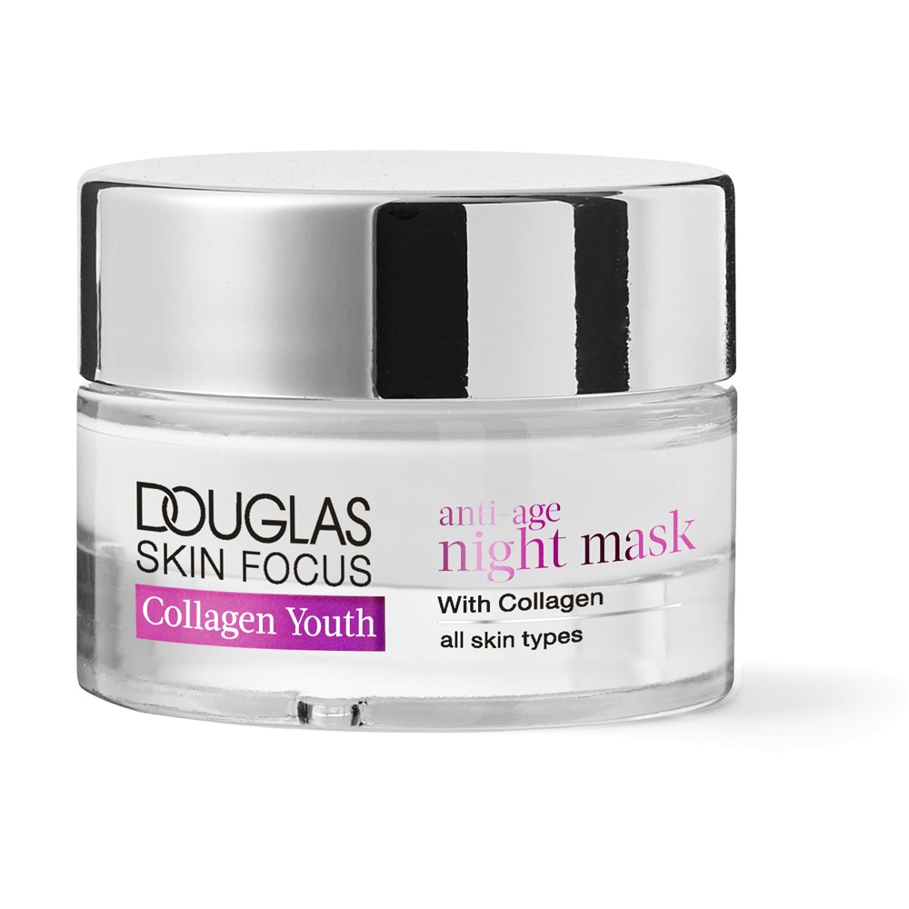 

Ночная маска для лица skin focus collagen youth anti-age night mask Douglas Collection, 50 мл