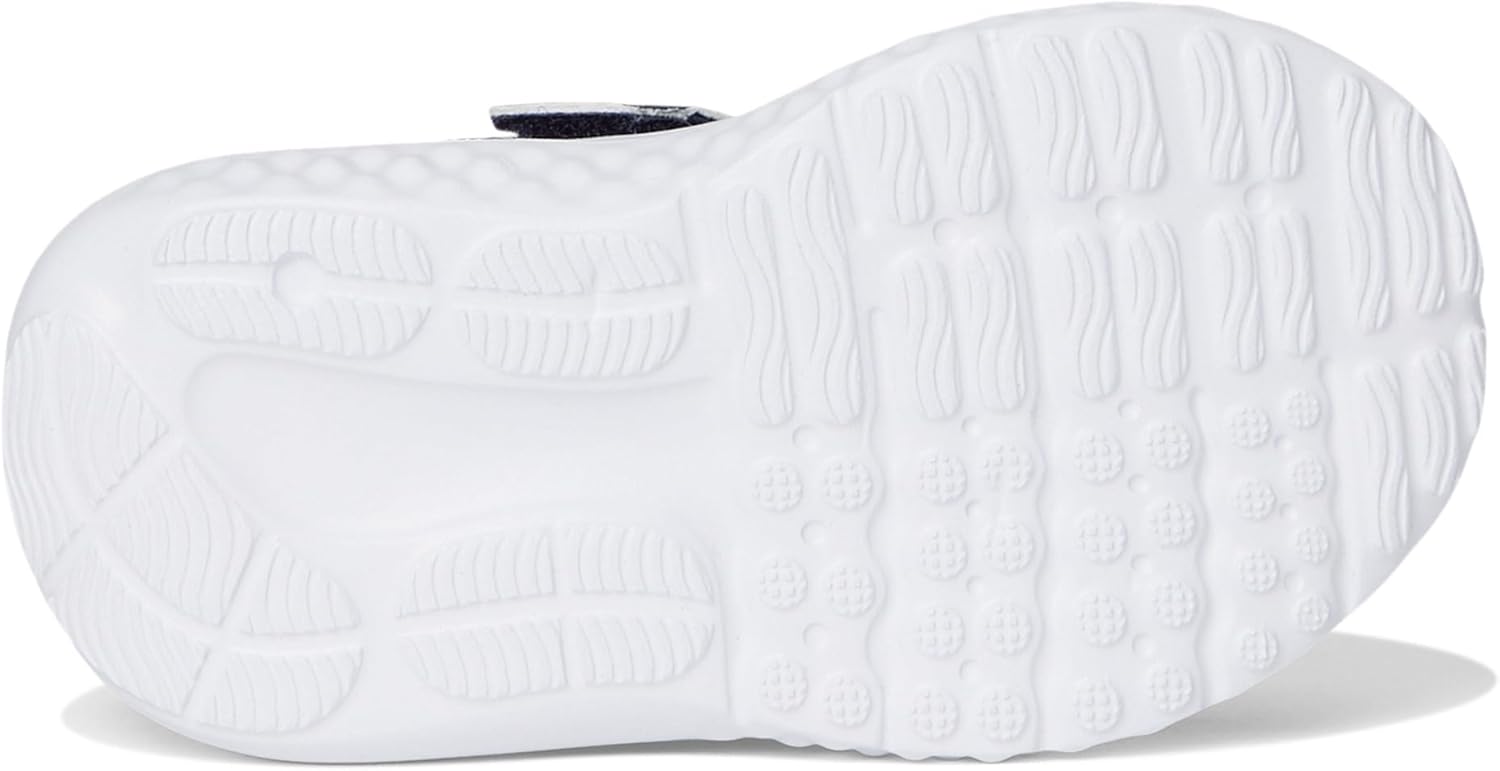 Детские кроссовки Under Armour Baby Girls' Surge 4 с альтернативной застежкой, (410) Midnight Navy/Rebel Pink/White — фото 3