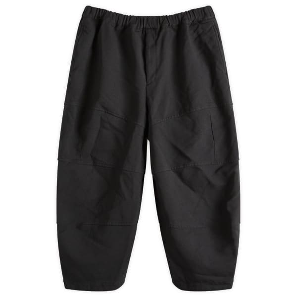 

Брюки из гарбардина с завязками Comme Des Garçons Black, черный