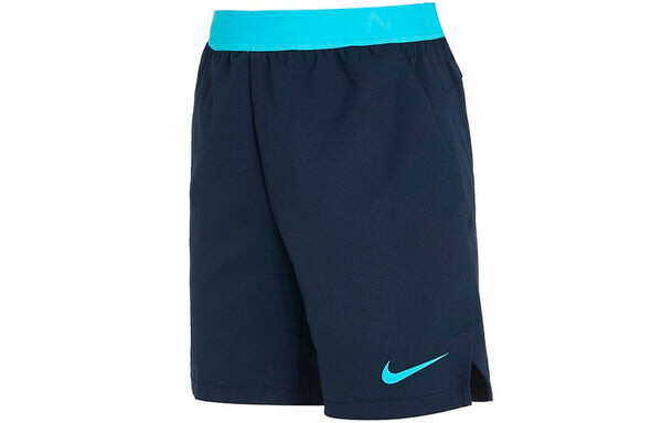 Шорты pro flex с логотипом повседневные спортивные шорты Nike, синий — фото 3