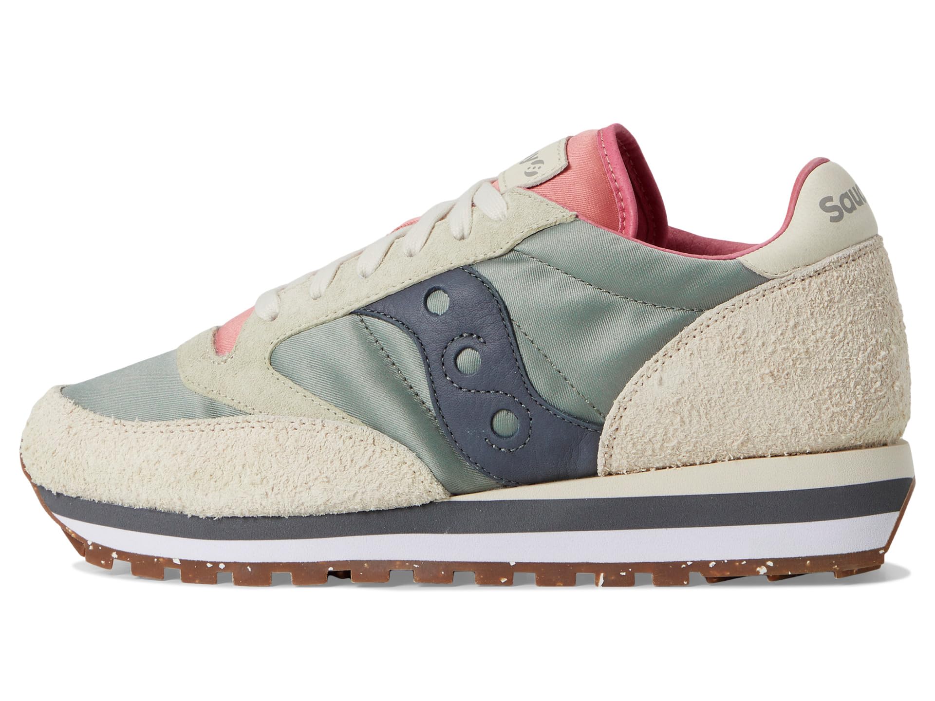 Кроссовки Saucony Originals Jazz Triple, Mud/Ivory — фото 4