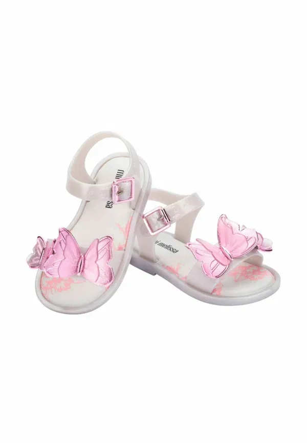 Обувь детская Mini Melissa, bn pearly white/pink, жемчужно-белый/розовый — фото 4