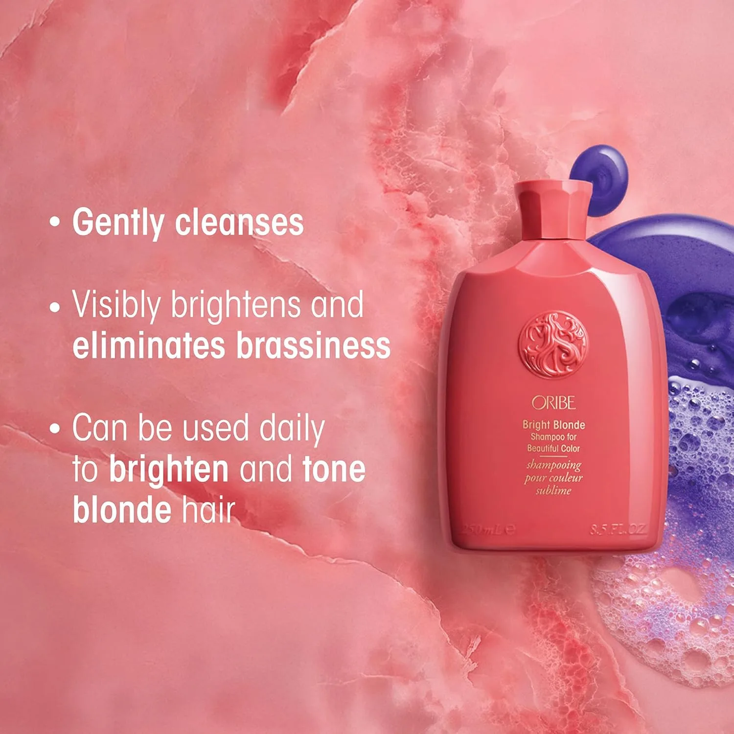 Набор ORIBE Bright Blonde: шампунь, кондиционер и средство для придания сияния и восстановления кожи — фото 3