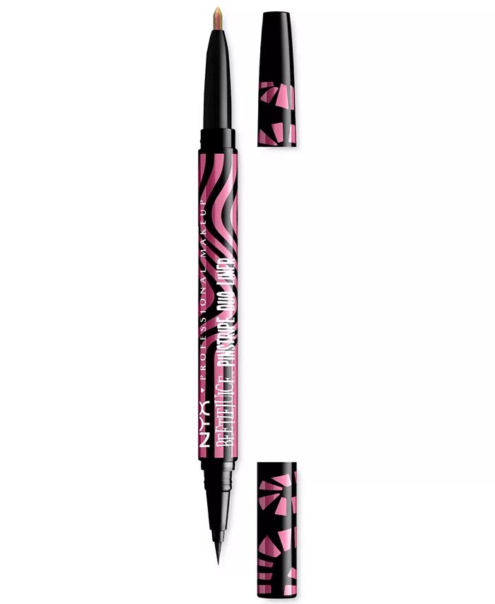 

Подводка для глаз Beetlejuice Suit, 0,06 унции Nyx Professional Makeup, цвет Pink Chrome