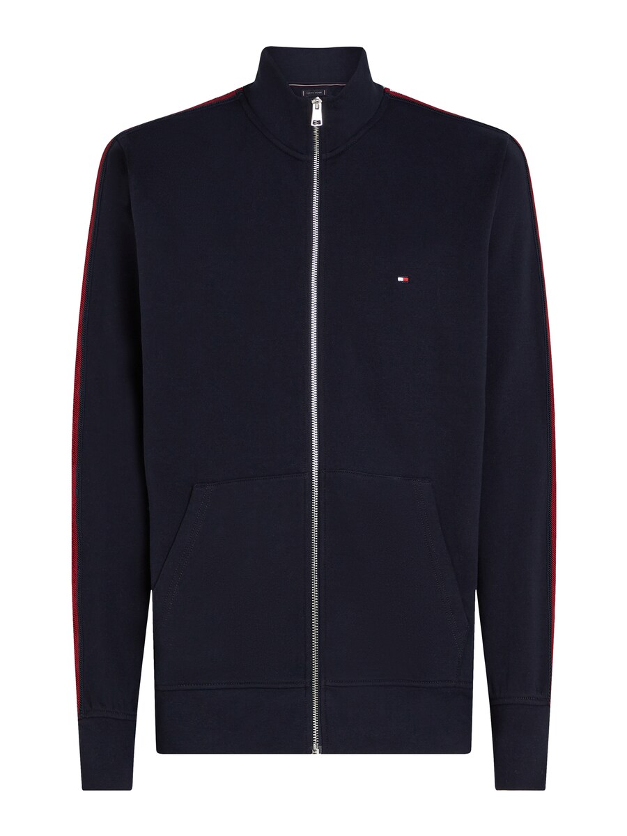 

Толстовка с капюшоном на молнии TOMMY HILFIGER, темно-синий