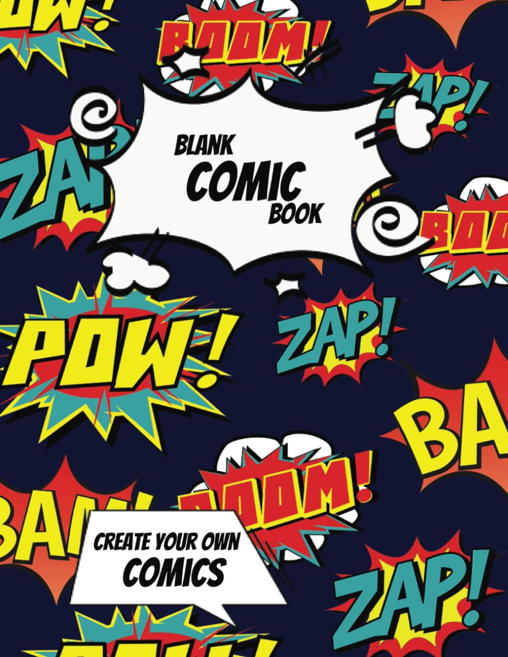 

Blank Comic Book: Create your own comics