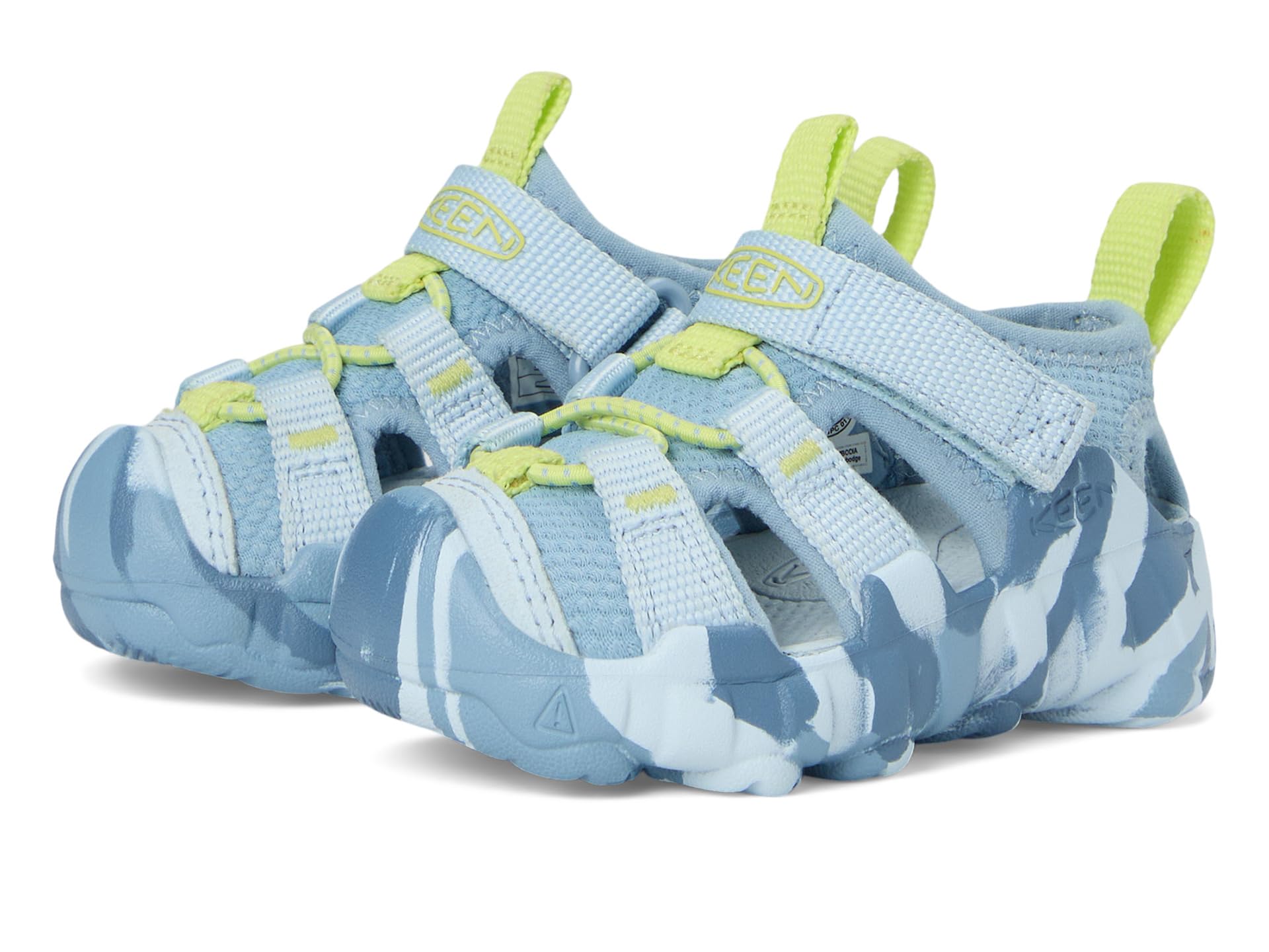 

Сандалии KEEN Kids Hyperport H2, цвет Skyway/Faded Denim