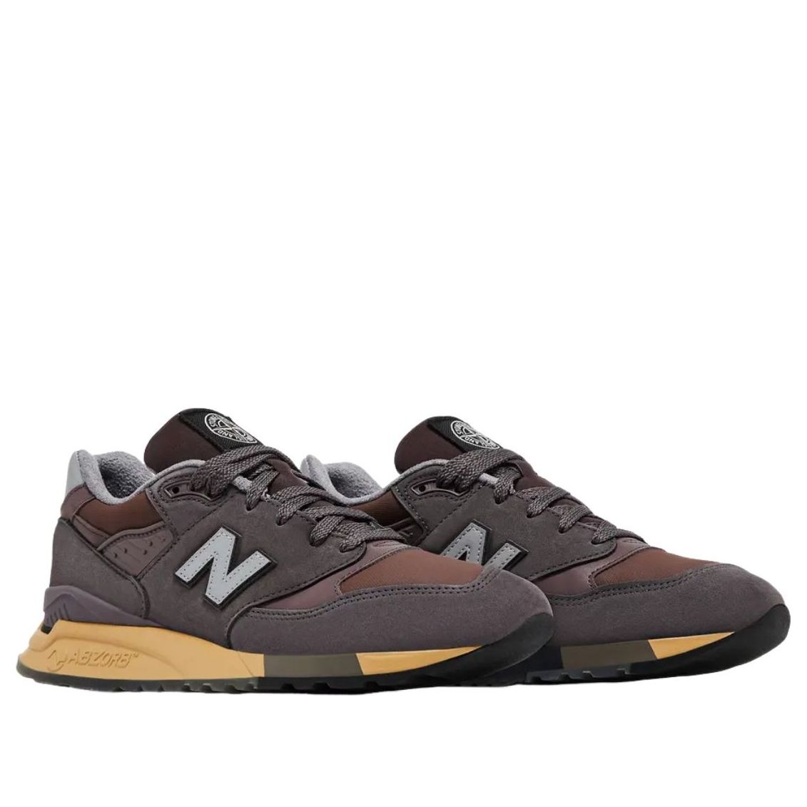 New Balance x Stone Island 998 MiUSA 'Raso Gommato' — фото 3