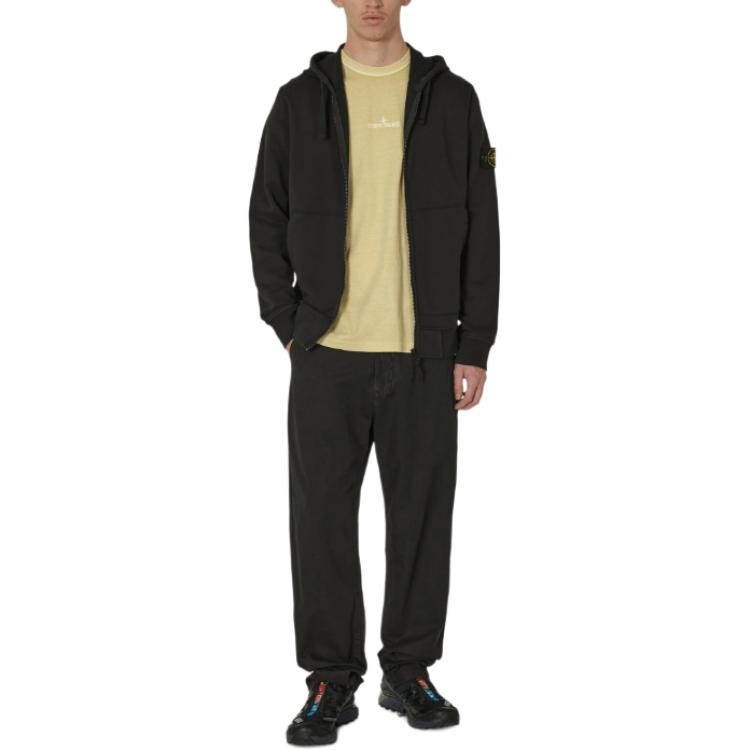 Футболка мужская бежевая Stone Island, бежевый — фото 4