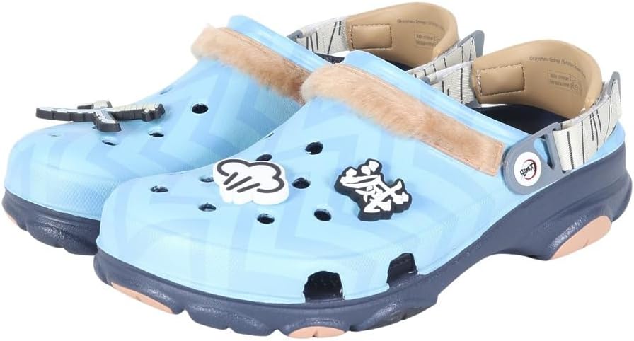 

Сабо Унисекс Взрослые Классические Сабо Demon Slayer Все Типы Поверхностей Регулируемые Crocs, Inosuke