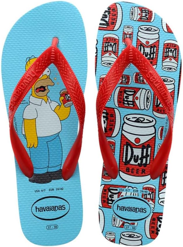 

Мужские шлепанцы Havaianas, размер США: 7, голубой