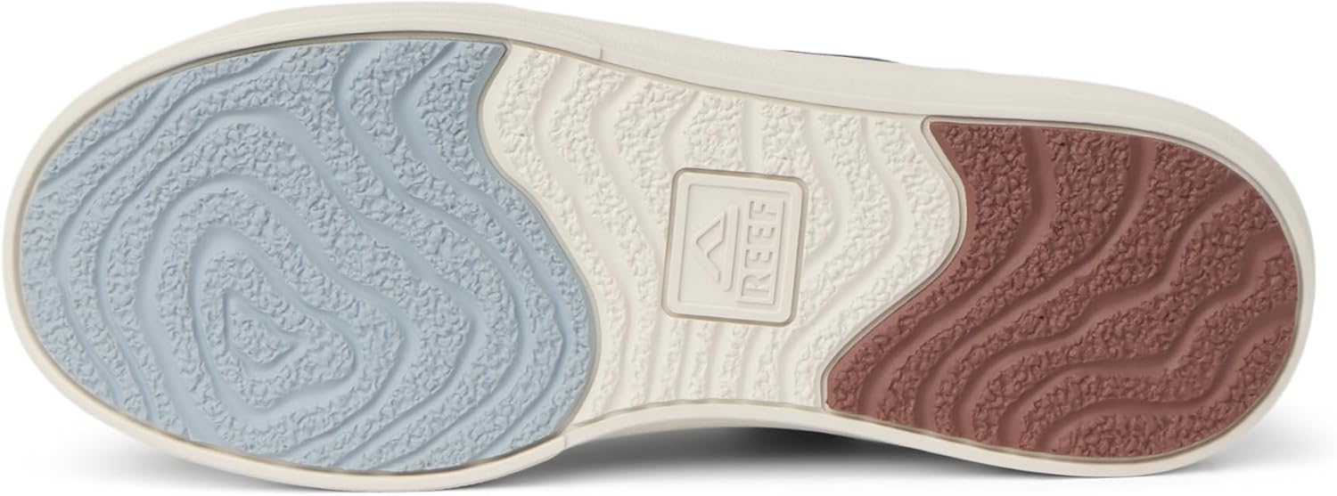 Мужские кроссовки REEF Swellsole Atlantic, легкие, верх из дышащего трикотажа, мягкая стелька, темно-синий/капучино, размер 8,5 — фото 4