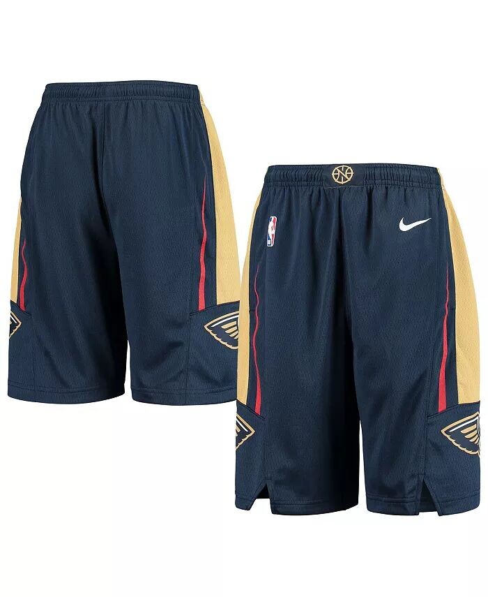 

Шорты Swingman для больших мальчиков и девочек Navy New Orleans Pelicans 2020/21 — Icon Edition Nike
