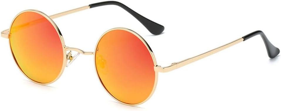 

Красочные поляризованные солнцезащитные очки в металлической оправе для мужчин и женщин, очки для вождения и активного отдыха, защита от УФ-излучения UV400 LOVQZAOF, C22