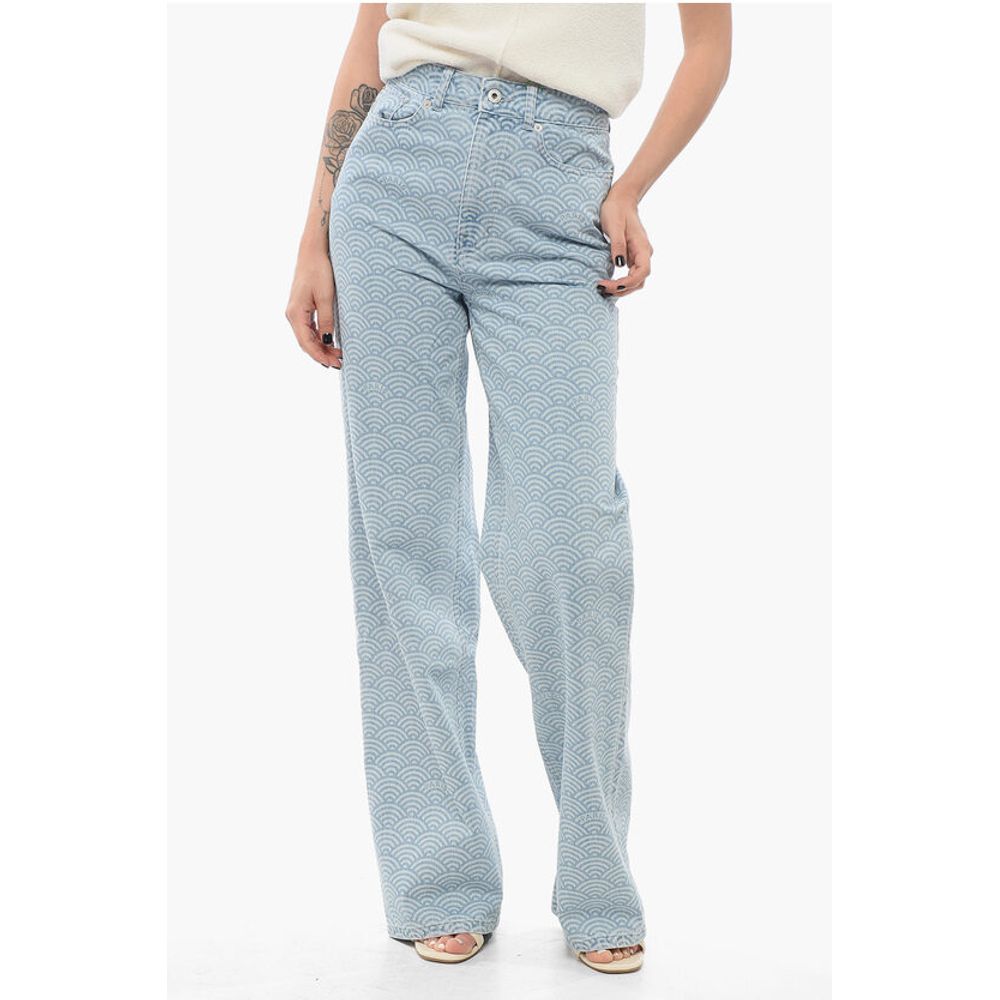 

Джинсы светло-голубого хлопка Деним Kenzo, Light Blue