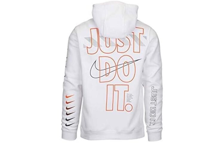 Одежда Толстовка мужская белая Nike, белый — фото 2