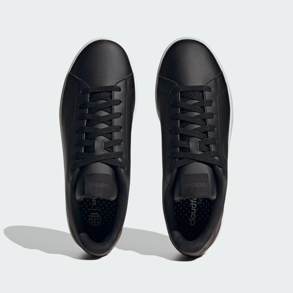 Мужские кроссовки Adidas Advantage, черный/коричневый — фото 4