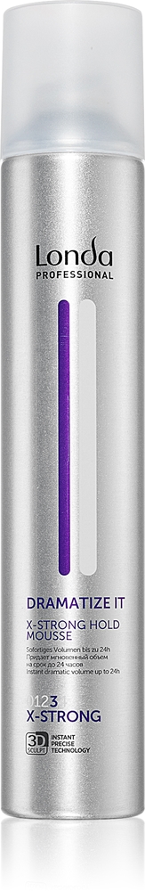 

Мусс для укладки волос Dratize it с экстрасильной фиксацией Londa Professional, 500 мл