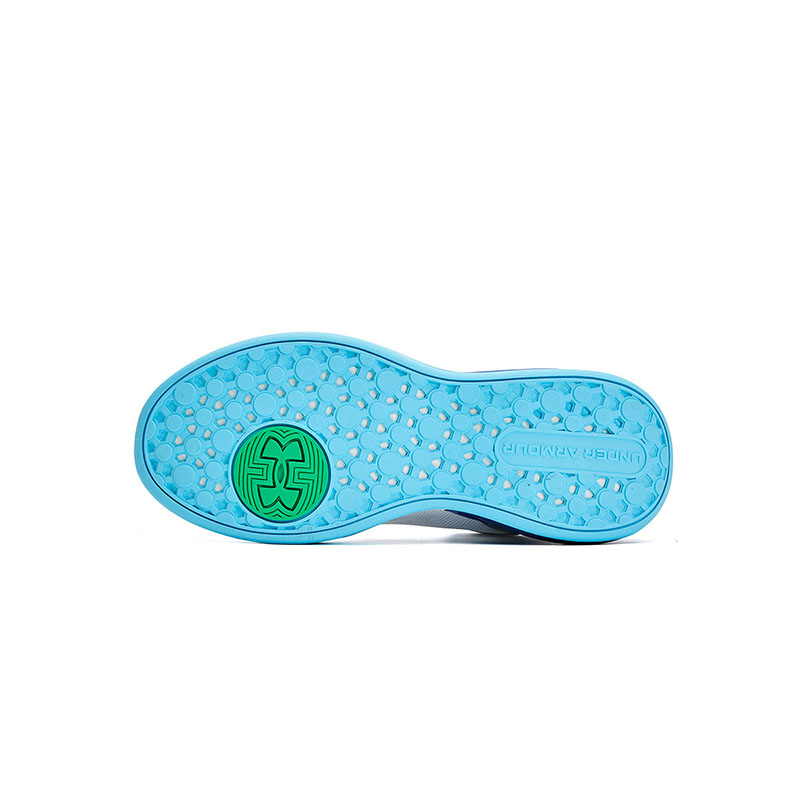 

Детские баскетбольные кроссовки Low Top Under Armour, белый/серебристый